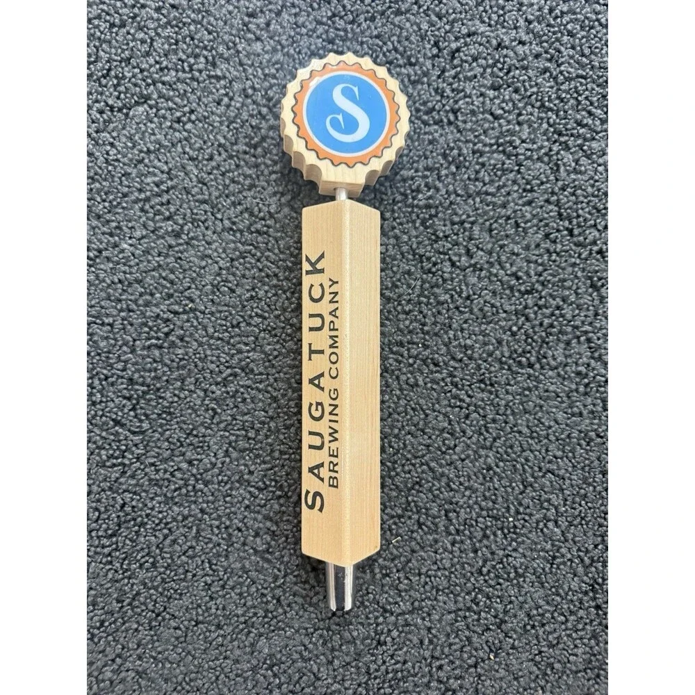 Saugatuck Brewing Co. Keg Tap Wood Handle 13